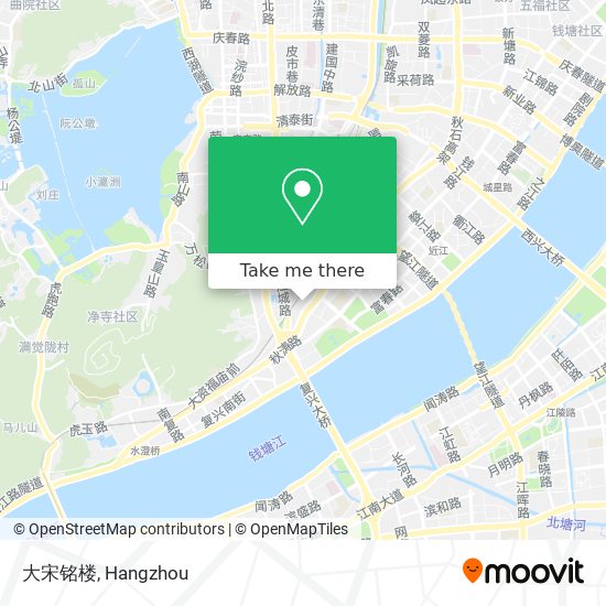 大宋铭楼 map