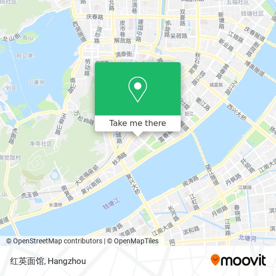 红英面馆 map