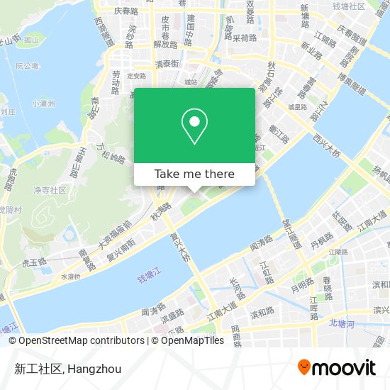 新工社区 map