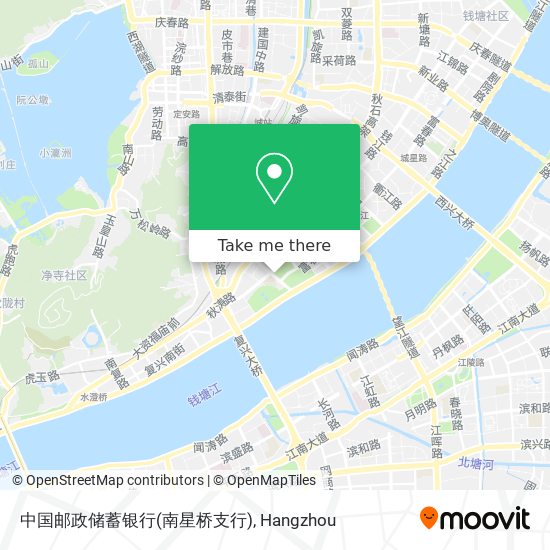 中国邮政储蓄银行(南星桥支行) map