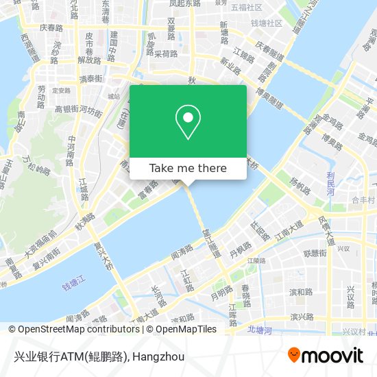 兴业银行ATM(鲲鹏路) map