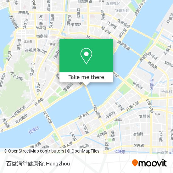 百益满堂健康馆 map