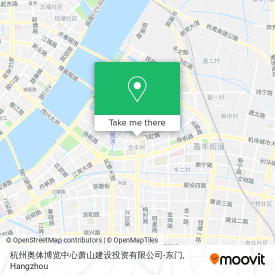 杭州奥体博览中心萧山建设投资有限公司-东门 map