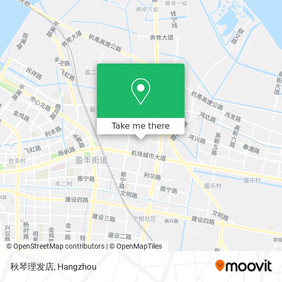 秋琴理发店 map