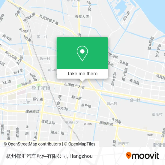 杭州都汇汽车配件有限公司 map