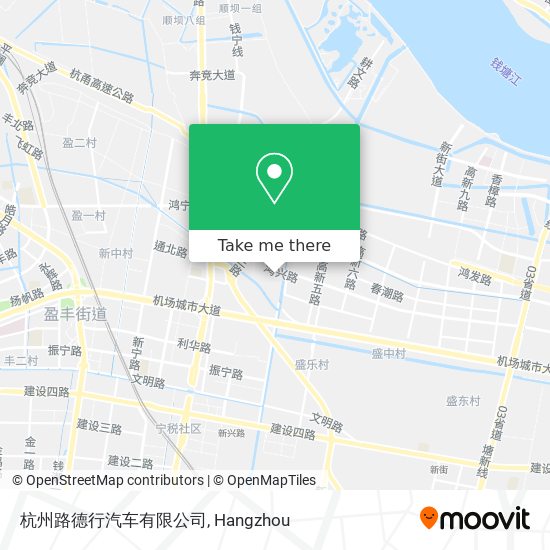 杭州路德行汽车有限公司 map