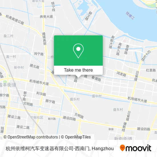 杭州依维柯汽车变速器有限公司-西南门 map