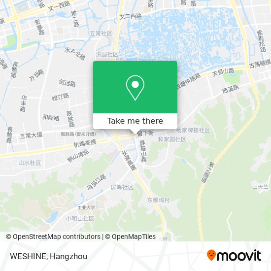 WESHINE map