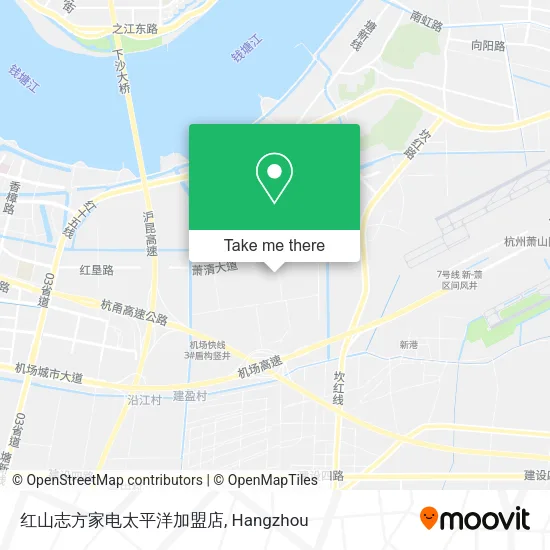 红山志方家电太平洋加盟店 map
