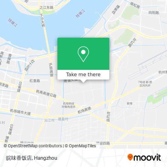 皖味香饭店 map