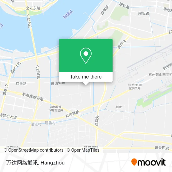 万达网络通讯 map