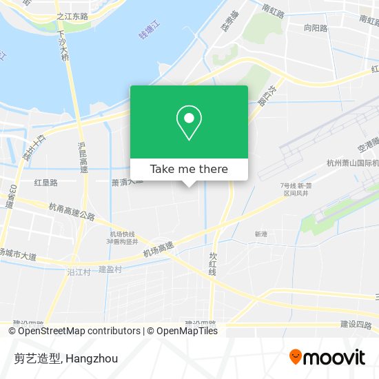 剪艺造型 map