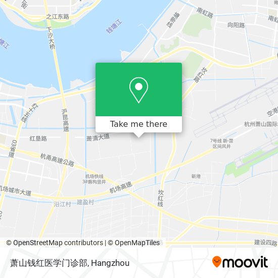 萧山钱红医学门诊部 map
