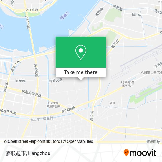 嘉联超市 map
