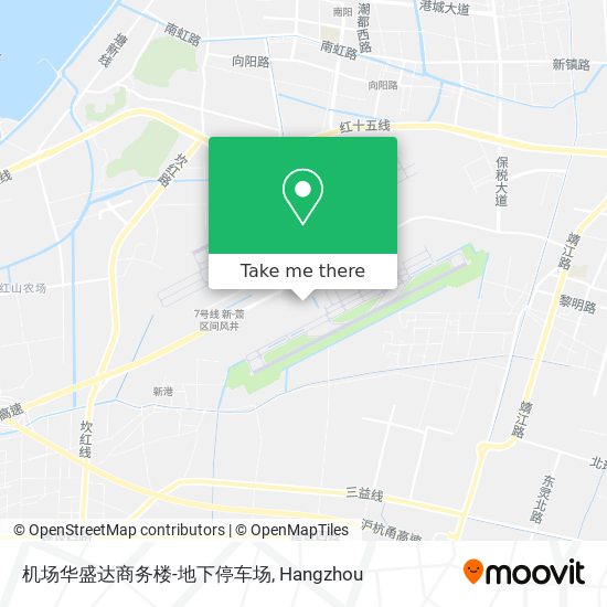 机场华盛达商务楼-地下停车场 map