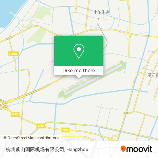 杭州萧山国际机场有限公司 map