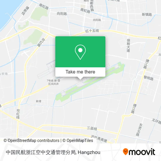 中国民航浙江空中交通管理分局 map