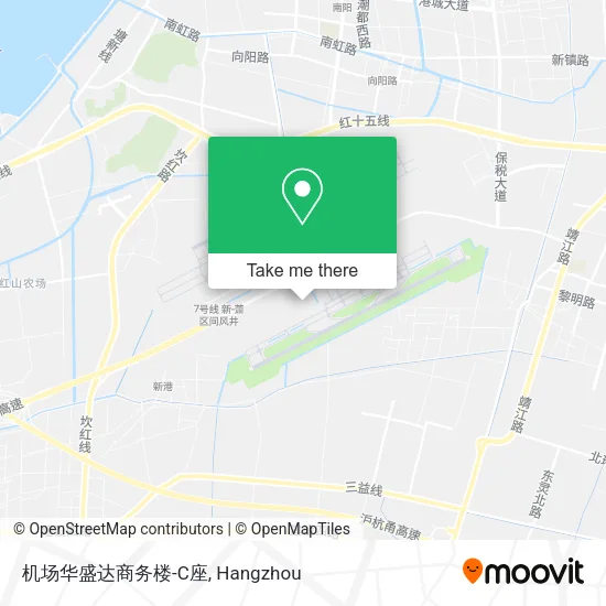 机场华盛达商务楼-C座 map