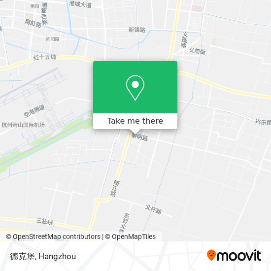 德克堡 map