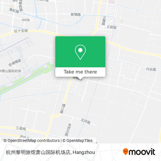 杭州黎明旅馆萧山国际机场店 map
