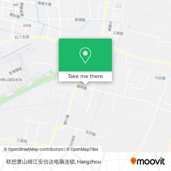 联想萧山靖江安信达电脑连锁 map