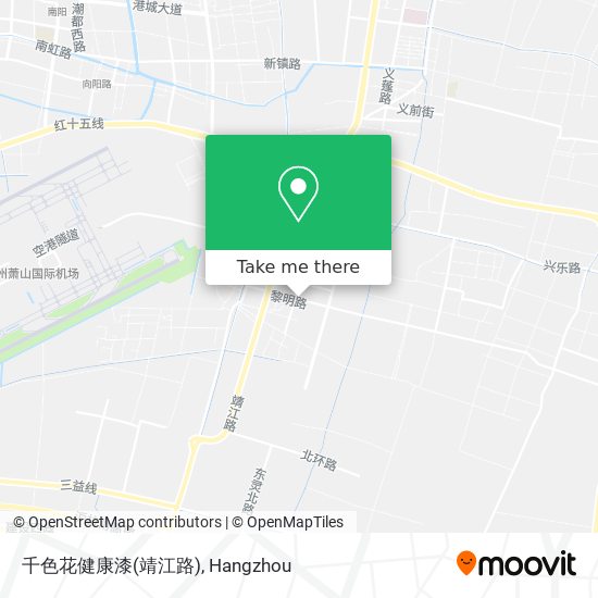 千色花健康漆(靖江路) map