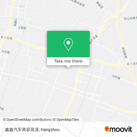 鑫鑫汽车美容装潢 map