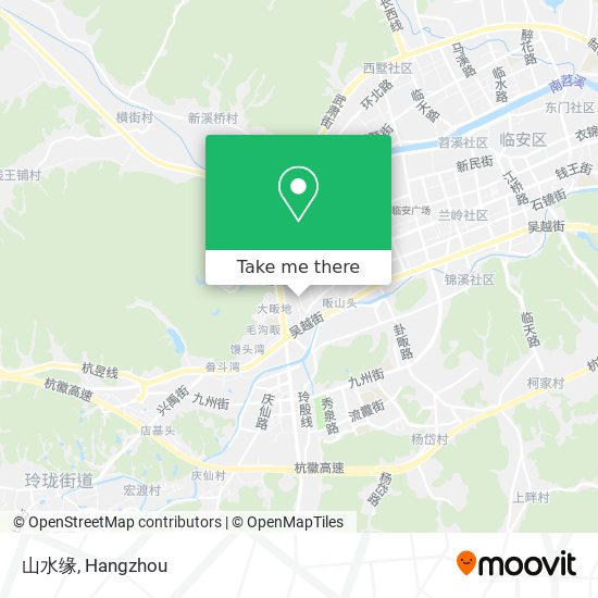 山水缘 map