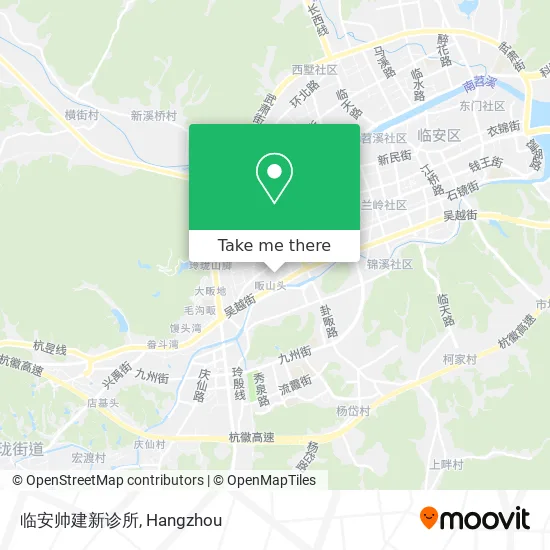 临安帅建新诊所 map