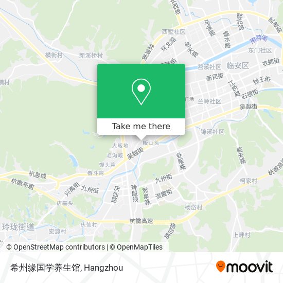 希州缘国学养生馆 map