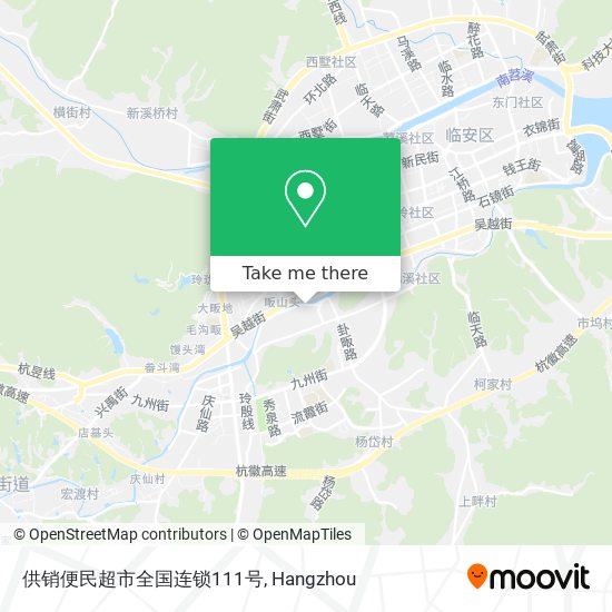 供销便民超市全国连锁111号 map