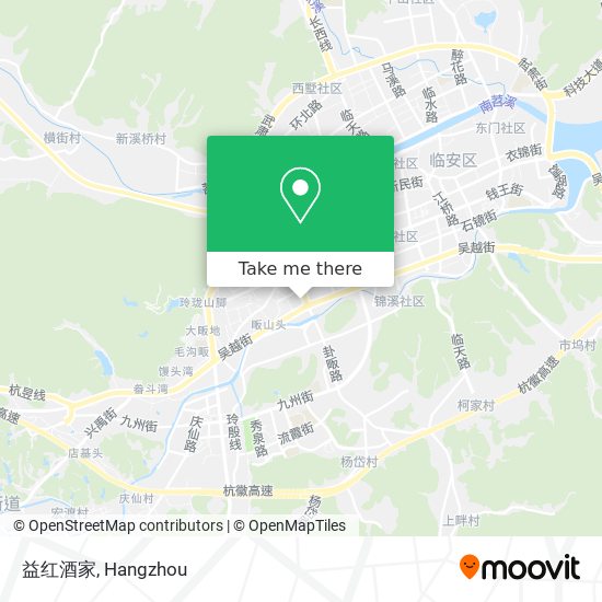 益红酒家 map