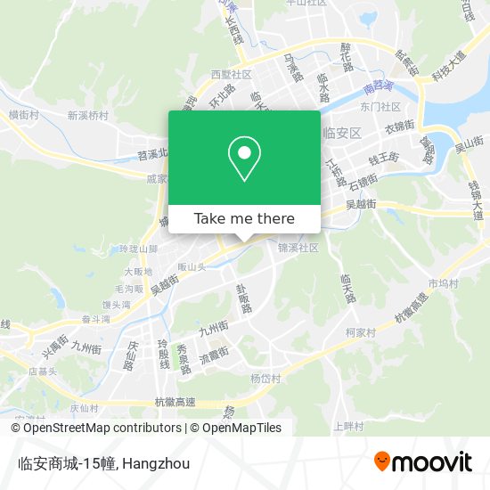 临安商城-15幢 map