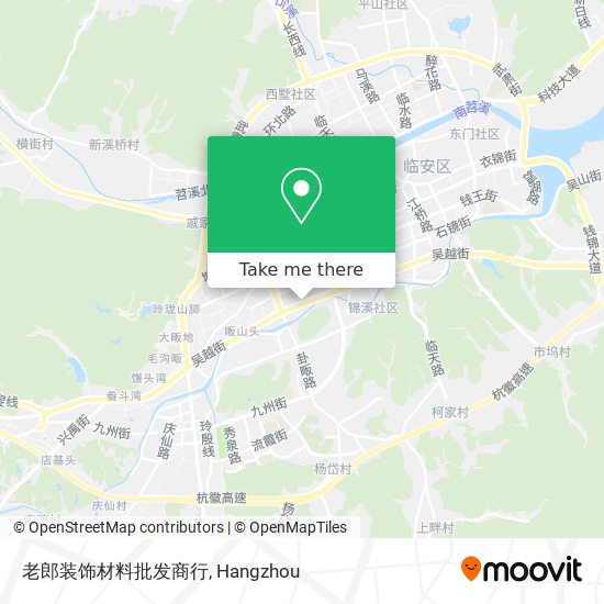 老郎装饰材料批发商行 map