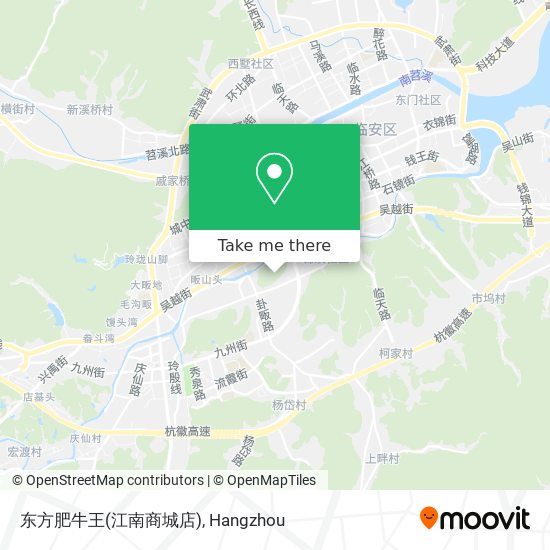 东方肥牛王(江南商城店) map