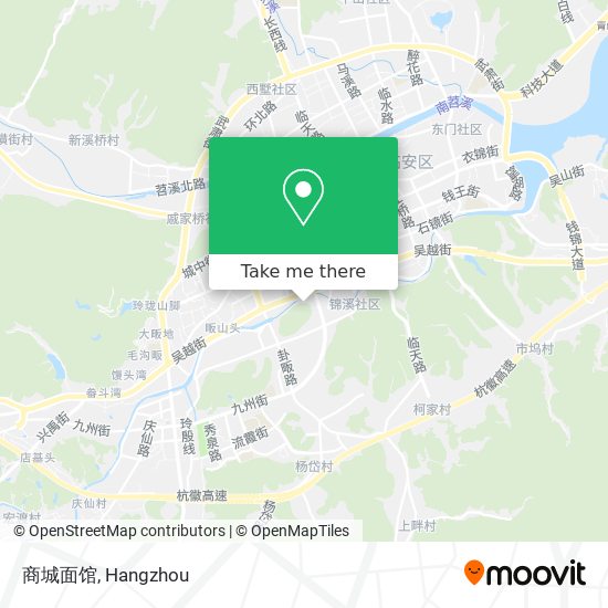 商城面馆 map