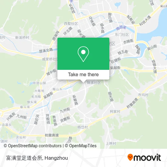 富满堂足道会所 map