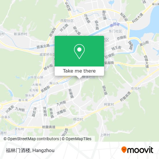 福林门酒楼 map