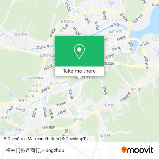 福林门特产商行 map