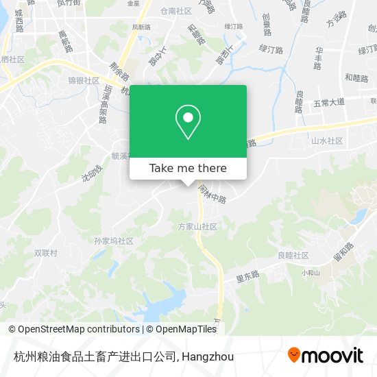 杭州粮油食品土畜产进出口公司 map