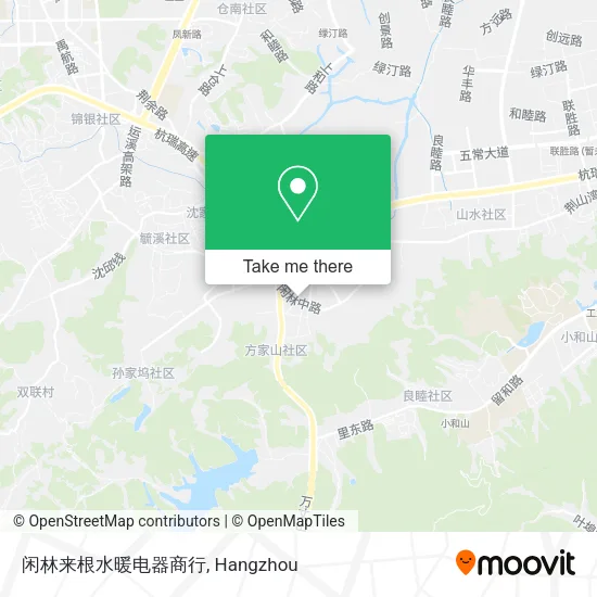 闲林来根水暖电器商行 map