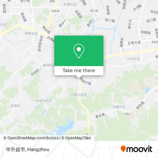 华升超市 map