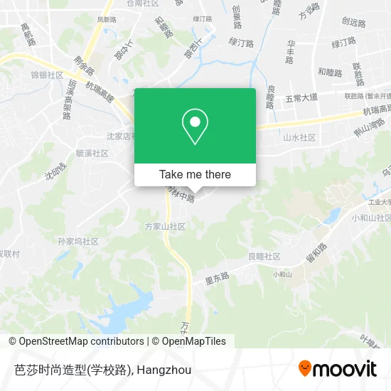 芭莎时尚造型(学校路) map