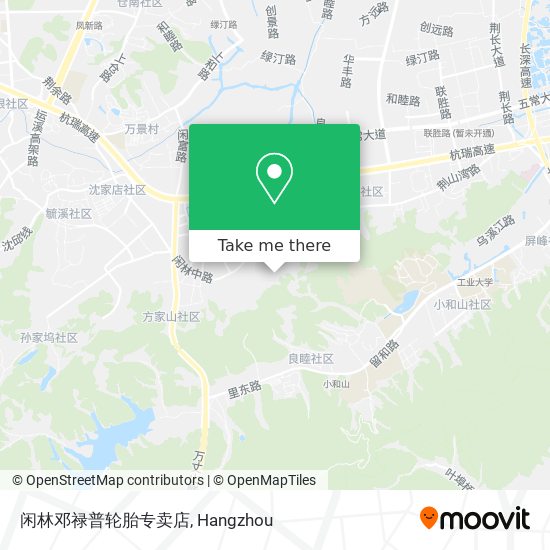 闲林邓禄普轮胎专卖店 map