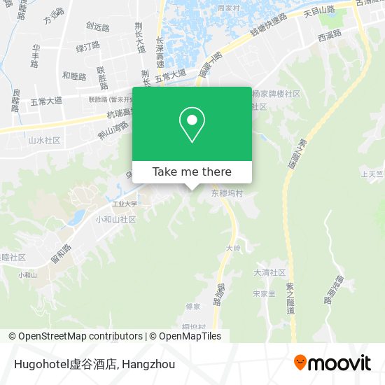 Hugohotel虚谷酒店 map