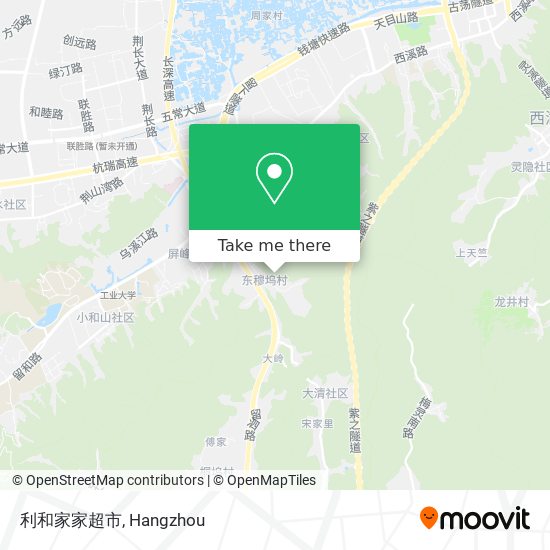利和家家超市 map