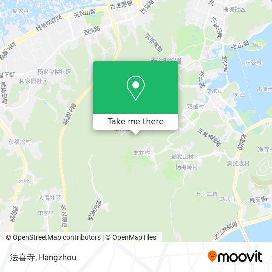 法喜寺 map