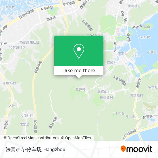 法喜讲寺-停车场 map