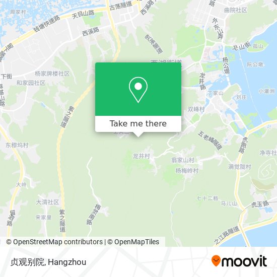 贞观别院 map