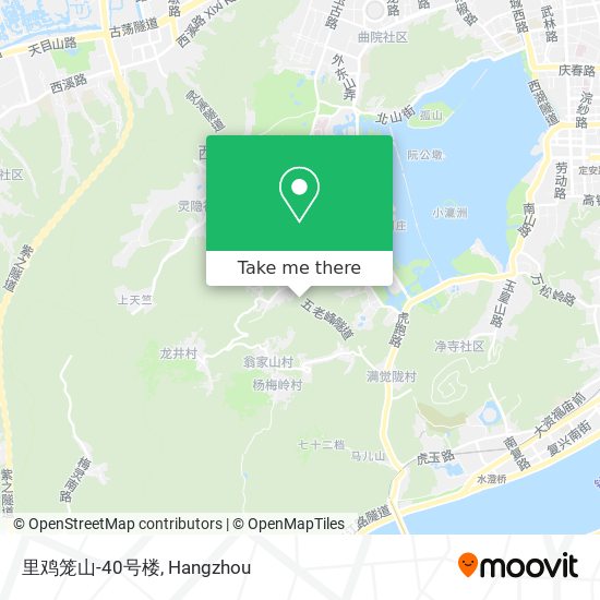 里鸡笼山-40号楼 map
